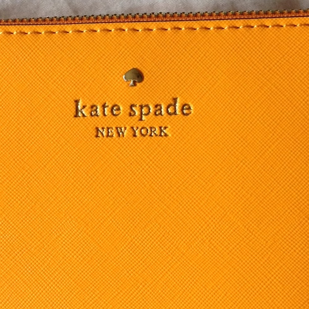 Kate Spade Wristlet Wallet - Orange - Picture 2 of 3